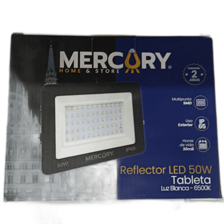 💡 Reflector LED de 50W Luz Blanca IP65: Potencia y eficiencia en cada rincón - LOQUEVENDEPIPE